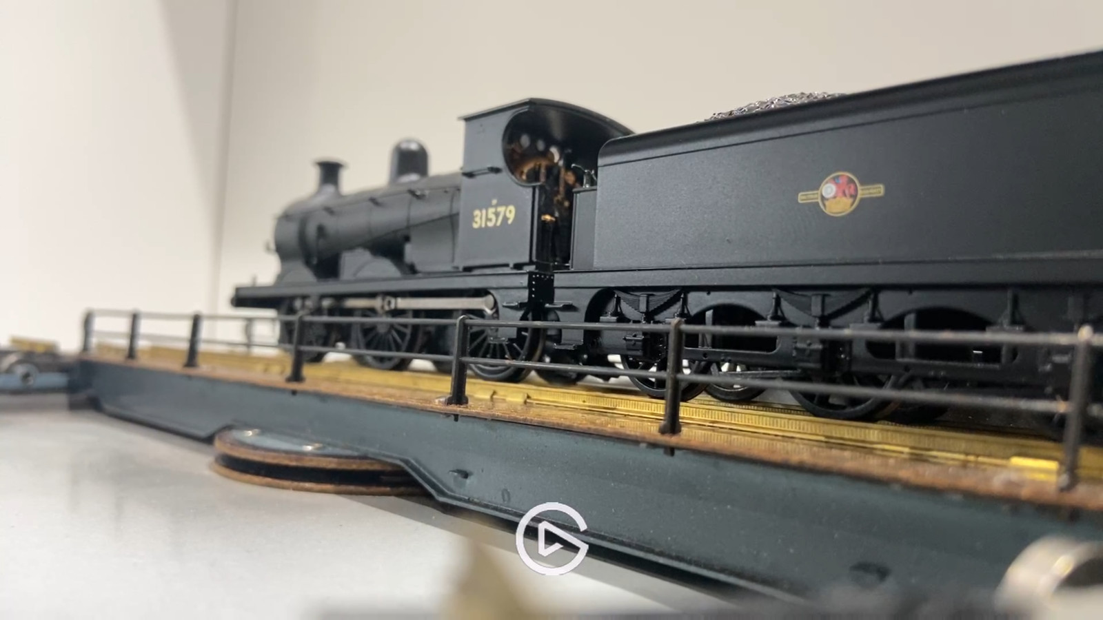 Bachmann Branchline 31-465 Class C 0-6-0 31579 BR Black Late Crest DCC Ready