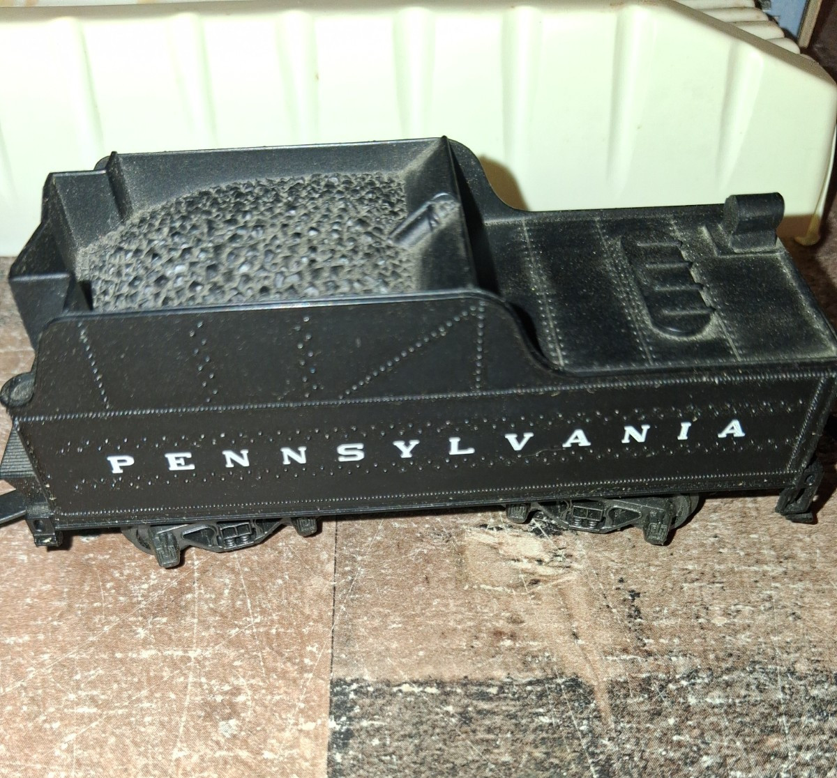 Vintage AHM 5141-B HO Penn Railroad 0-6-0 USRA Switcher 7641 w/Box Tested Read