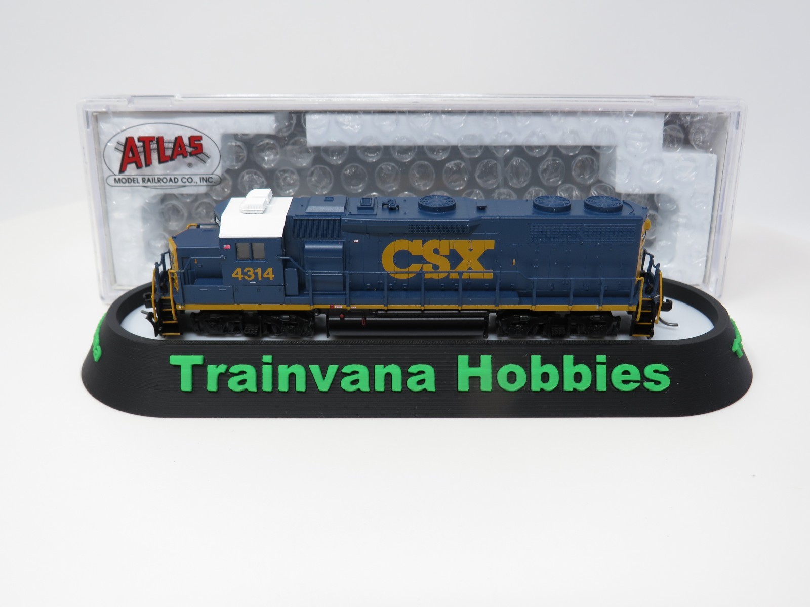 Atlas N 40005913 DCC Sound CSX YN3 EMD GP39-2 Diesel Locomotive ESU LokSound
