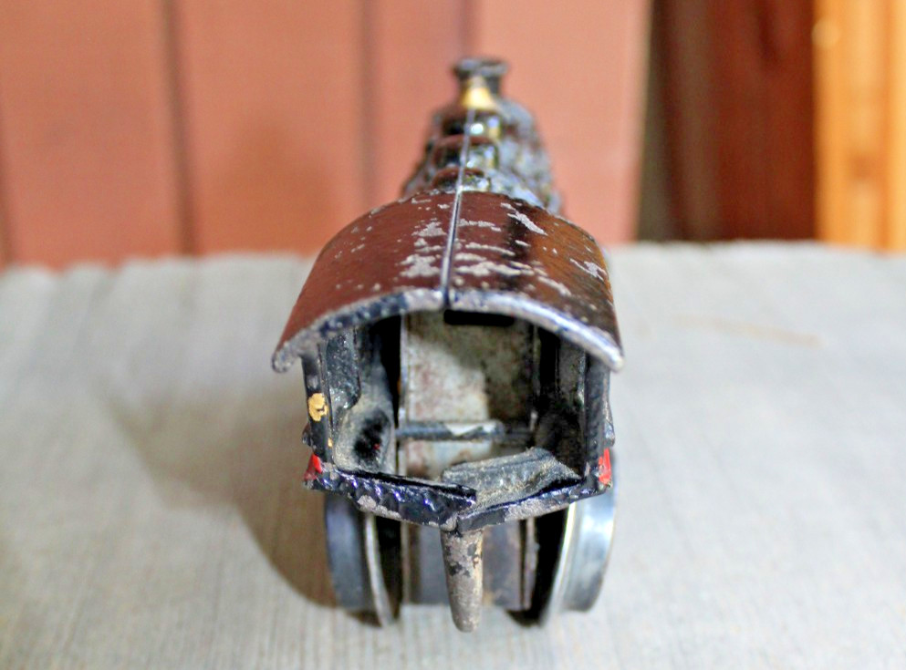 Hafner Overland Flyer Prewar O Gauge Cast Iron Windup Locomotive b2