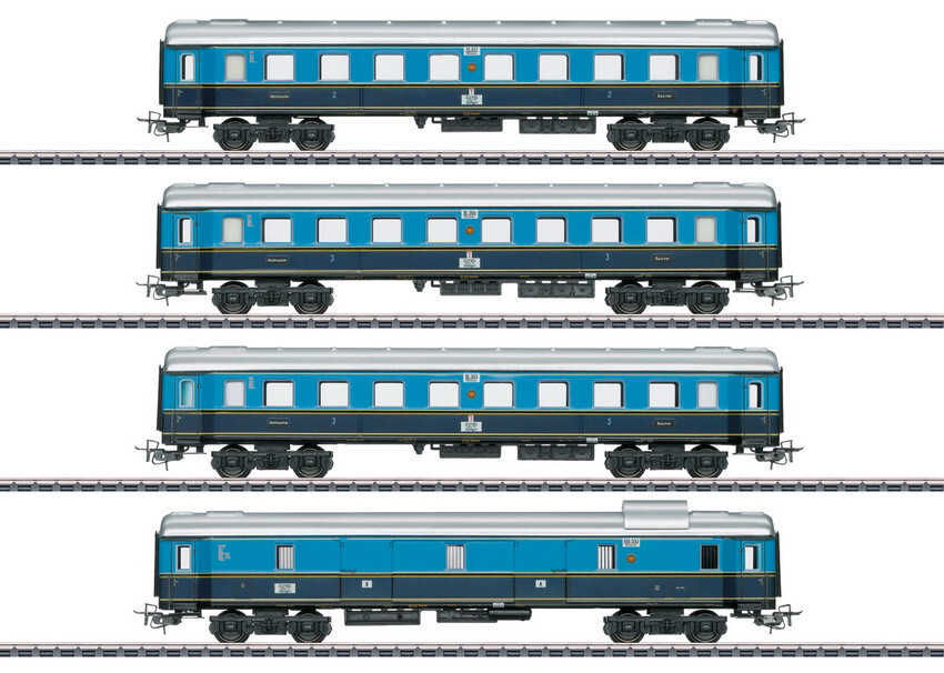Märklin 30111 + 40361 Electric Locomotive BR 44 Retro Sound + Car Set NEW Original Packaging 1:87