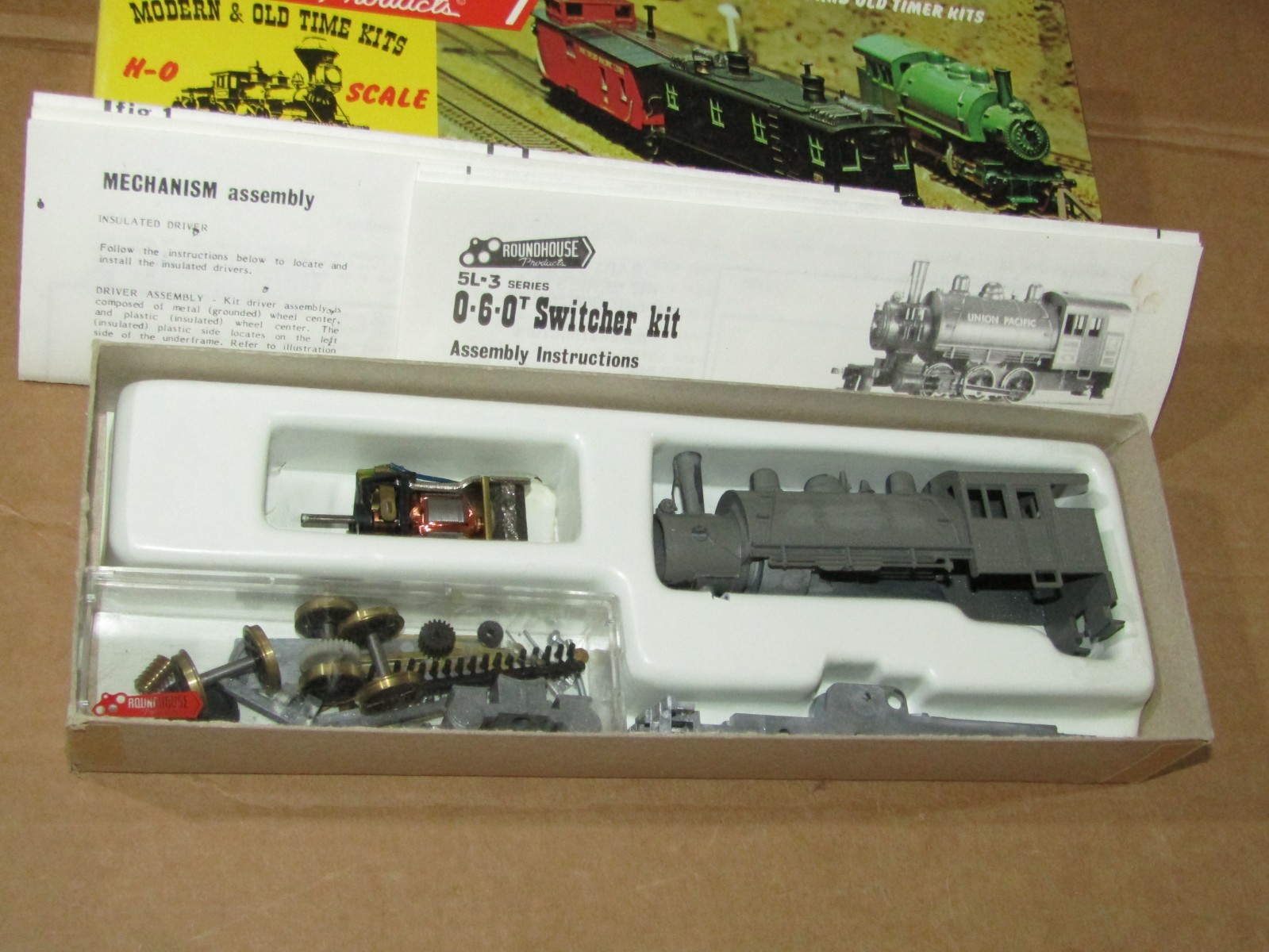 RoundHouse HO Tank Switcher 0-6-0 Union Pacific 425 kit