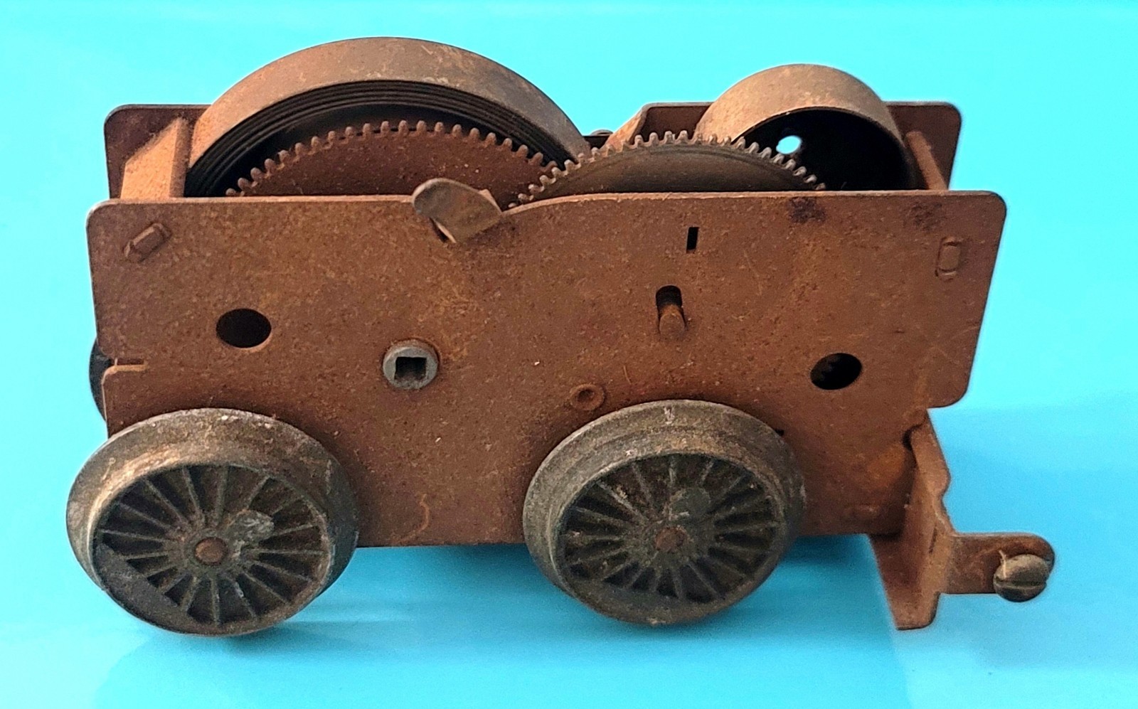CB50b: Vintage Clockwork Train Motor w/ Mainspring – Parts/Repair Tinplate