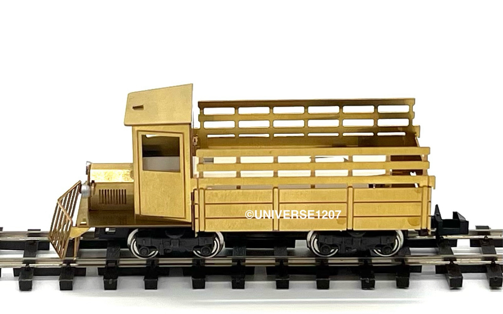 HOn30/HOe/HOn2-1/2 Scale Aru-Model Freelance Pickup Rail Truck RTR Brass Railcar