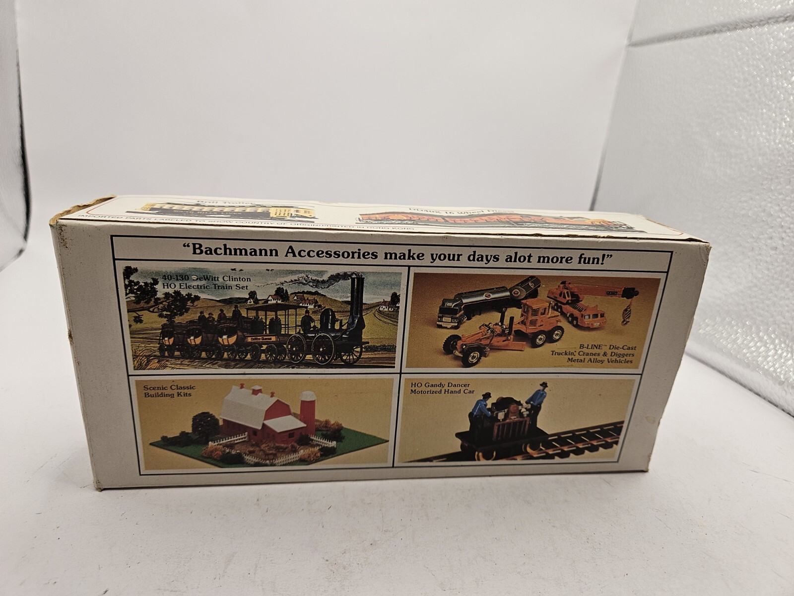 Bachmann HO 41-600-16 Diesel 0-6-0 Plymouth Switcher Loco 9280 Burlington Used