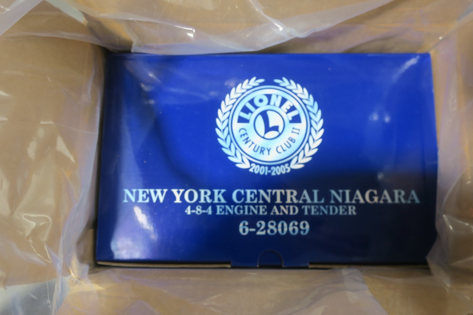 Lionel 6-28069 Century Club II NYC 4-8-4 Niagara Steam Loco & Ten in Box