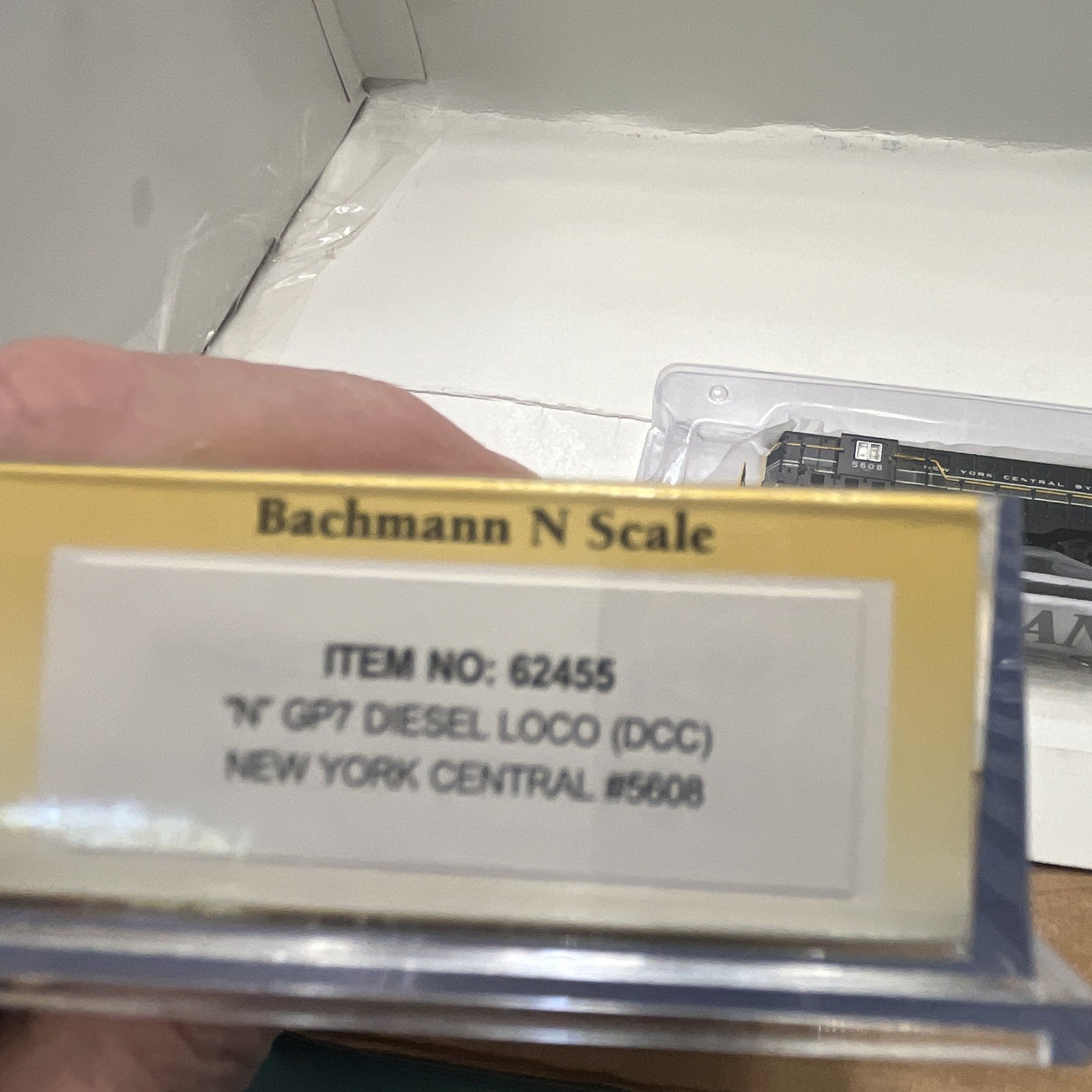 Bachmann N Scale EMD GP7 Diesel Locomotive DCC Fitted New York Central 62455