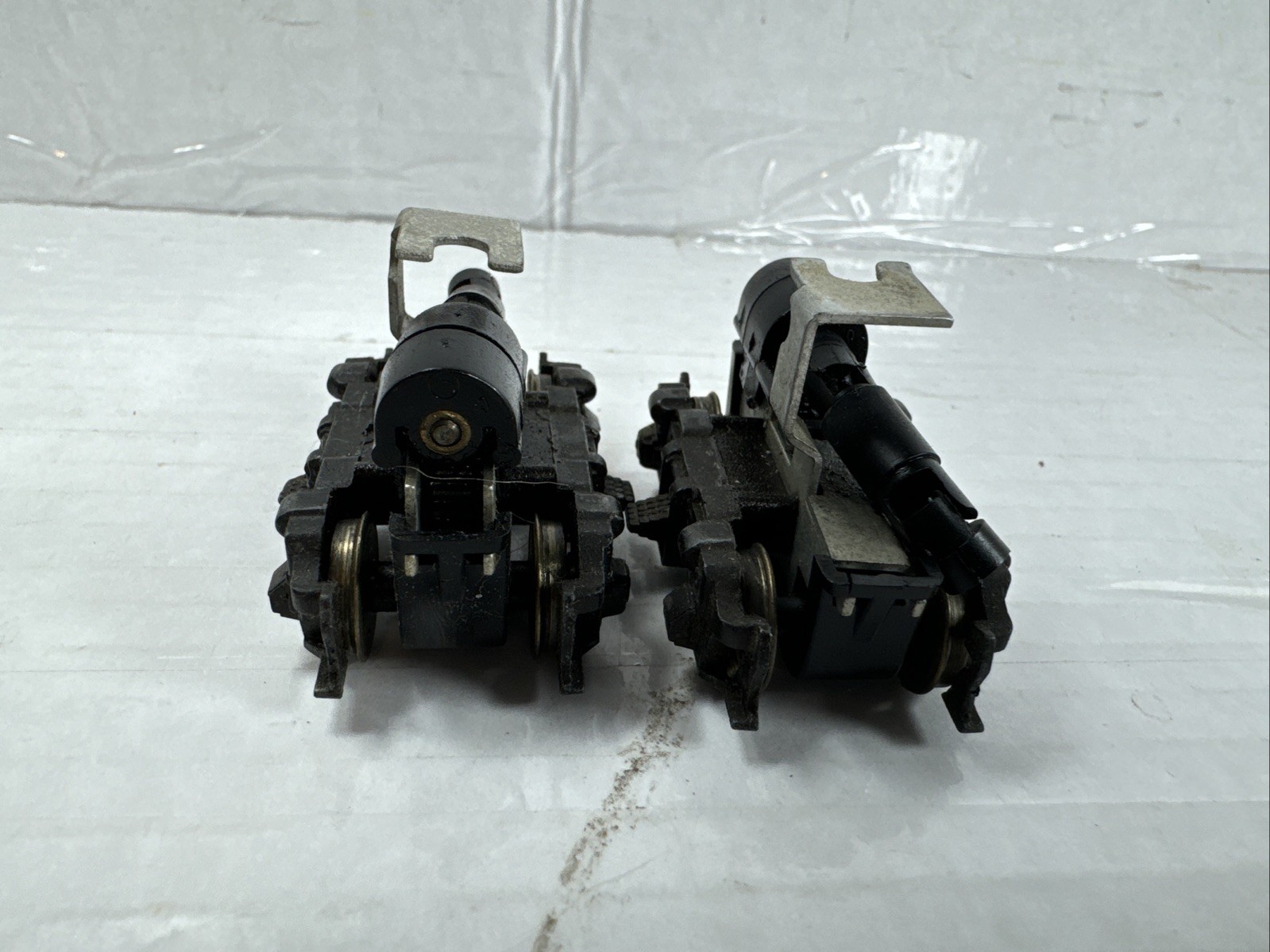 Athearn Ho Scale Metal Side Frame Trucks With Dry Shafts For Diesel Locomotive