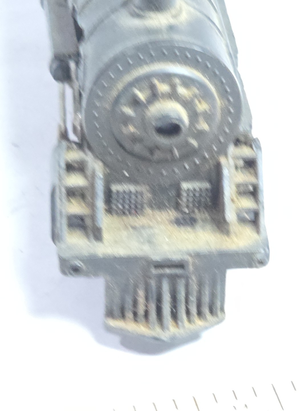 As Is Parts Japan HO Scale Plastic TIN Litho 0-6-0 Steam Motor Works Gear Damage