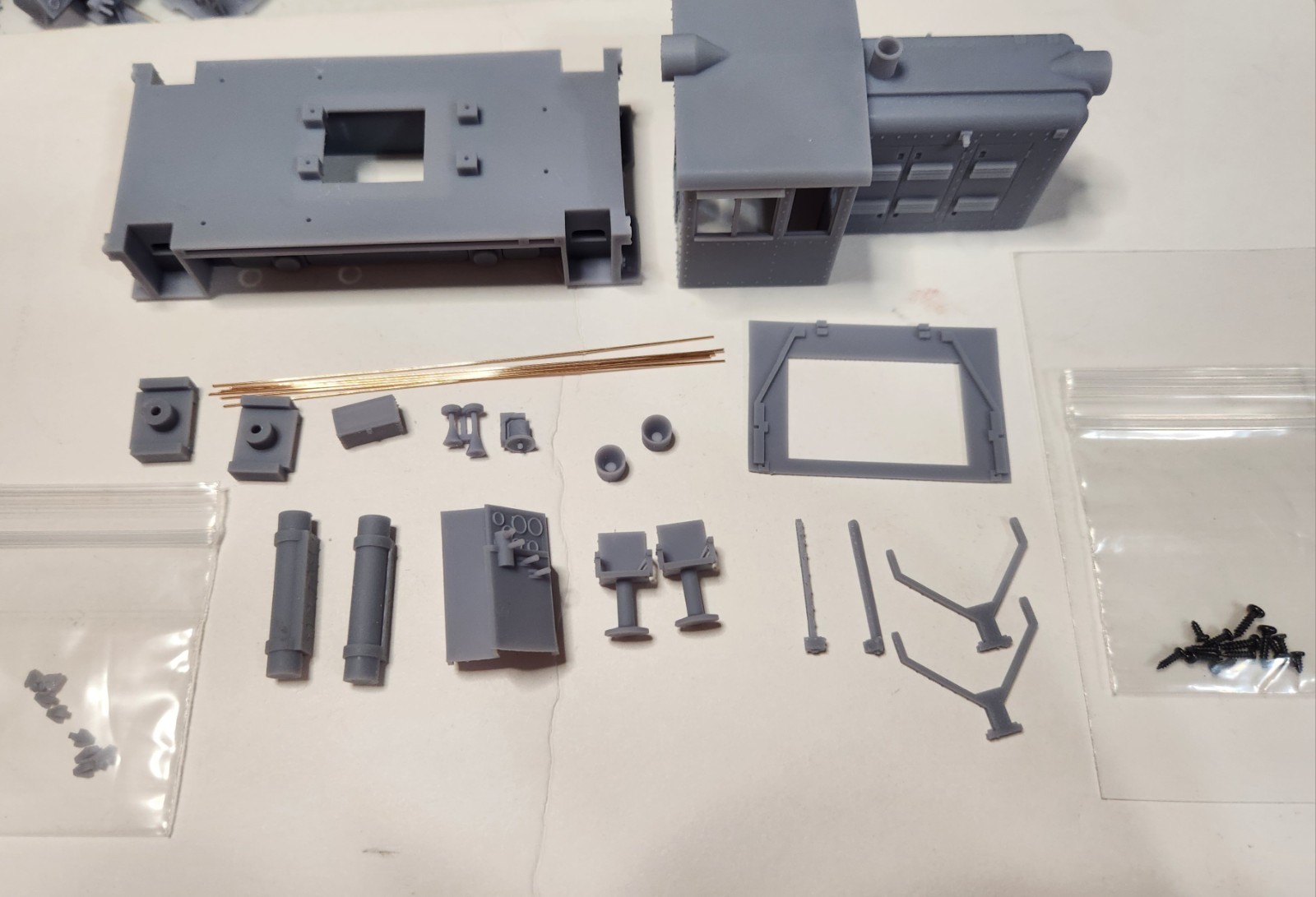 On30 Freelance “Porter” Switcher Kit 3D Printed With Cab Interior Details