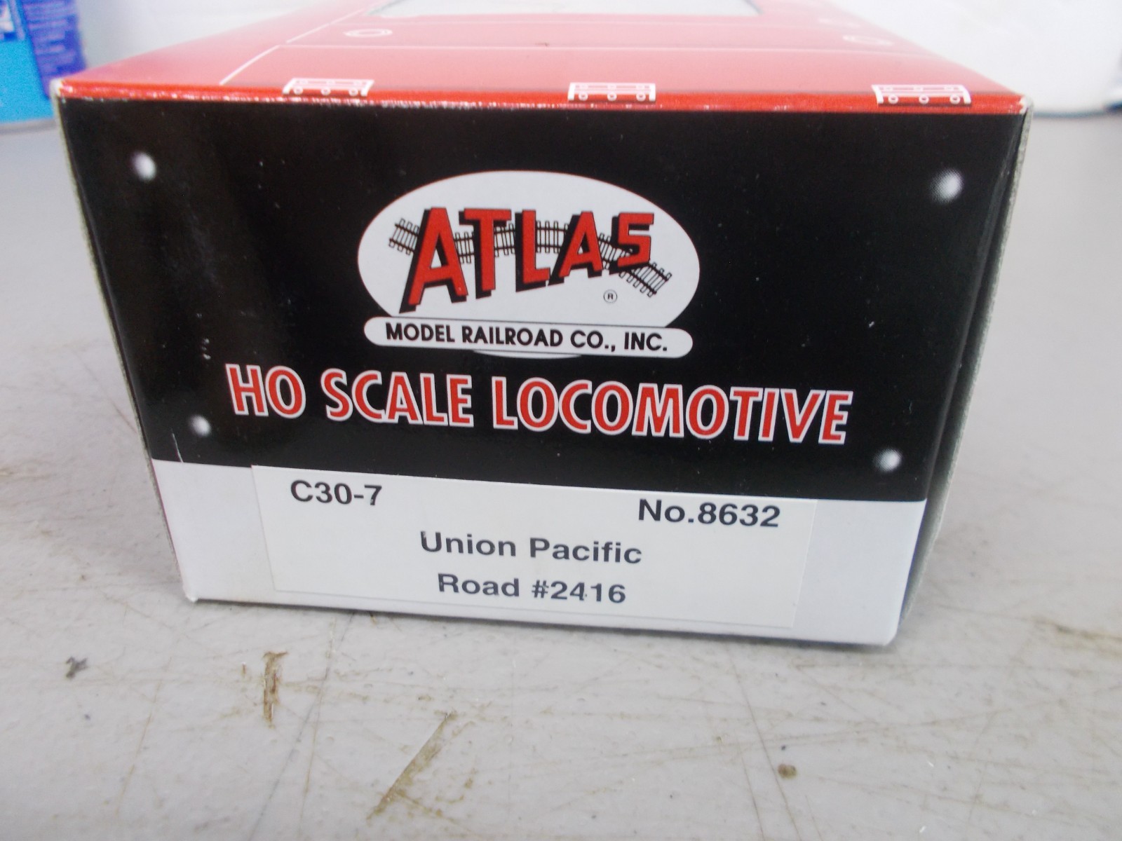 ATLAS # 8632~UNION PACIFIC C30-7 LOCOMOTIVE~NIB ~DCC PLUG~ HO SCALE ~ LOT-F