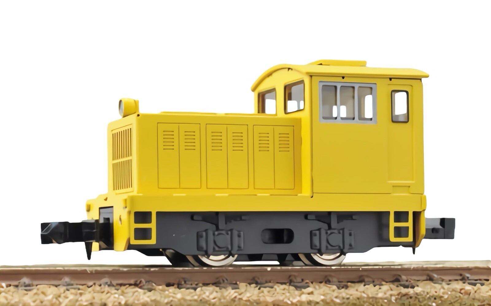 N Scale Aru-Model Rounded-Roof Freelance Diesel Switcher Locomotive Brass Kit