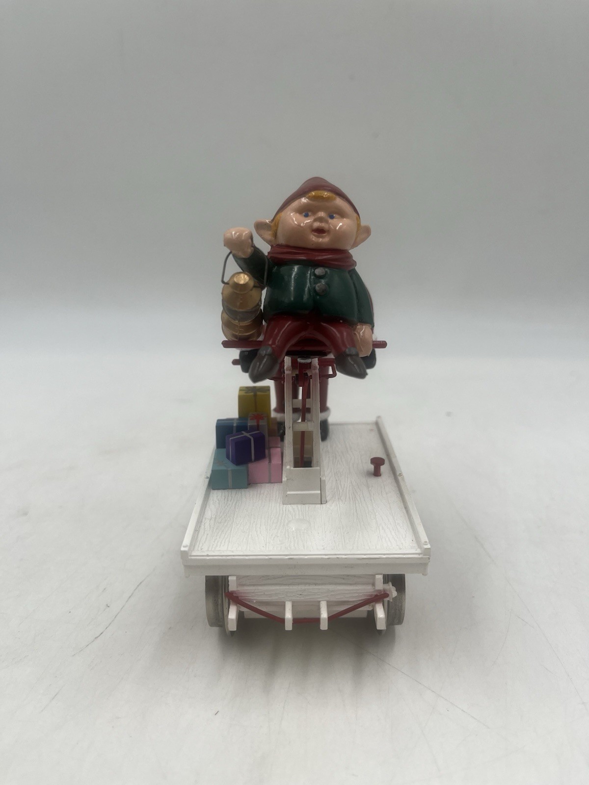 Bachmann 96241 #2 Christmas Handcar w/Santa & Elf – Metal Wheels EX/Box