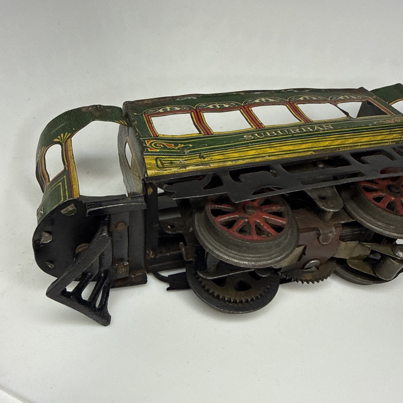 IVES #809 Pre-War Electric Suburban Trolley O Scale Litho
