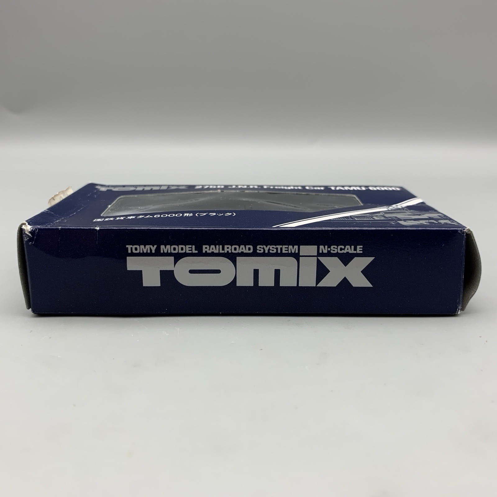 Vintage Tomix 2756 JNR Freight Car TAMU 6000 Black N Gauge Tomy Japan RARE