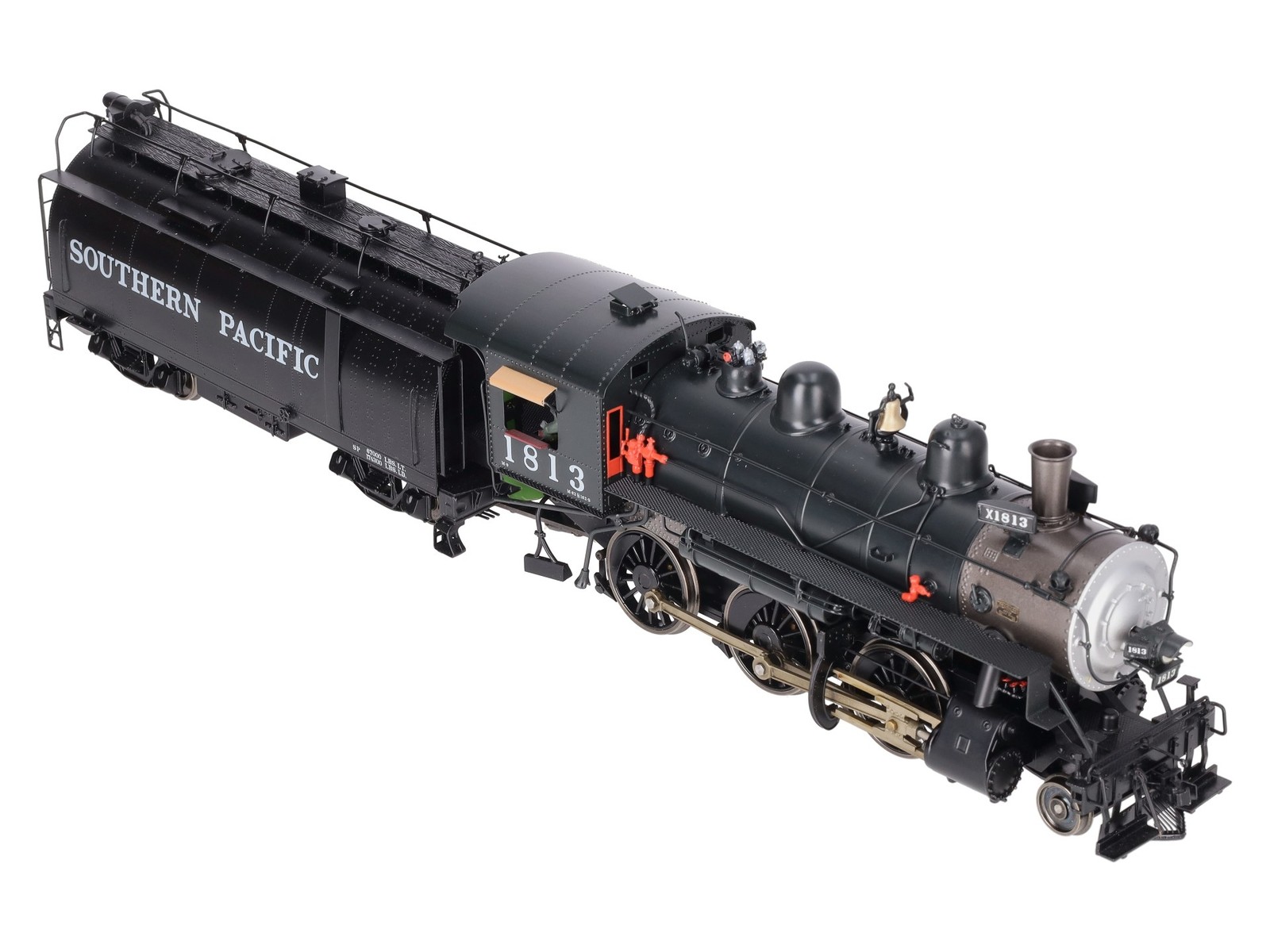 Sunset Models O Brass SP Mogul M-9 2-6-0 Steam Loco & Whaleback Tender #1813- 2R