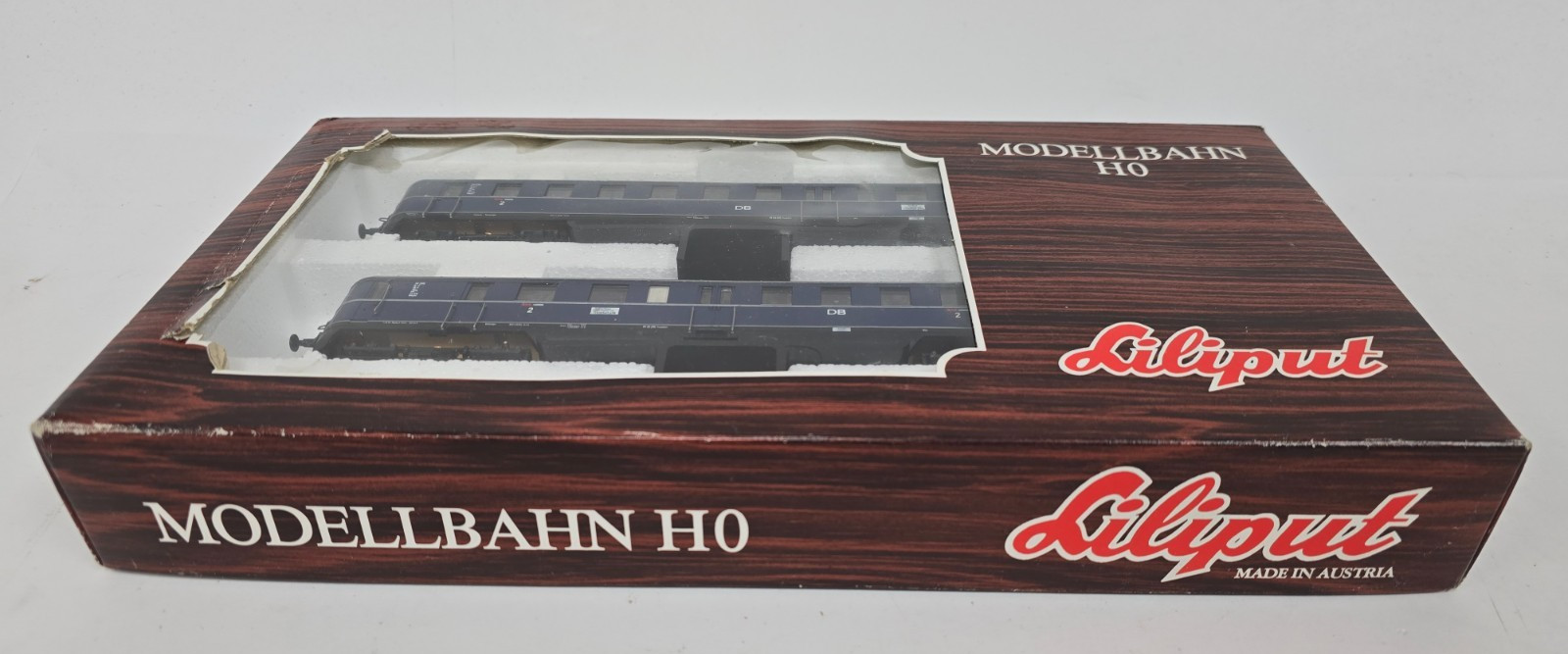 Brand New Liliput HO 2 piece Diesel Railcar Triebwagen – Boxed Free S&H