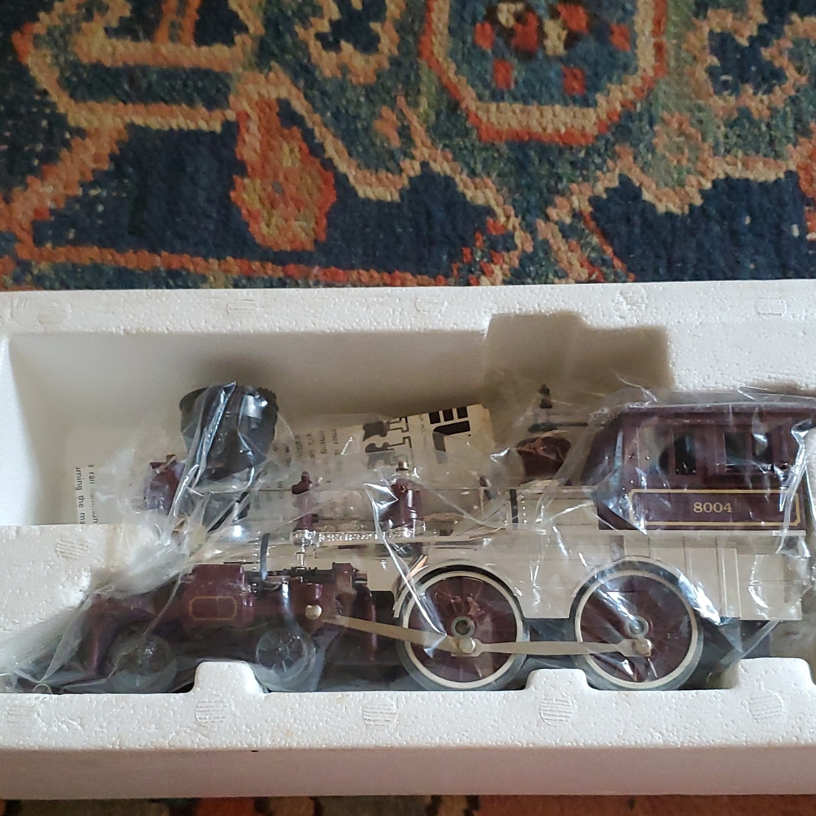 Lionel O American New in box 4-4-0 Rock Island & Peoria Loco & Tender 6-8004