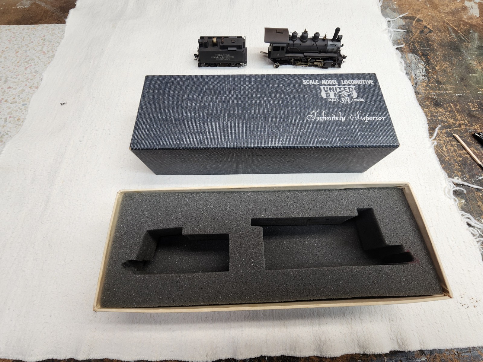 PFM 2-6-2 Baldwin steam Loco Brass Custom painted for your logging roster