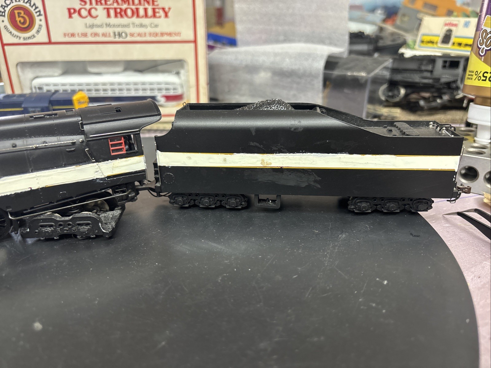 Ho Scale Bachmann Spectrum N&W J 4-8-4 DCC Silent – RUNS Needs Cleaning