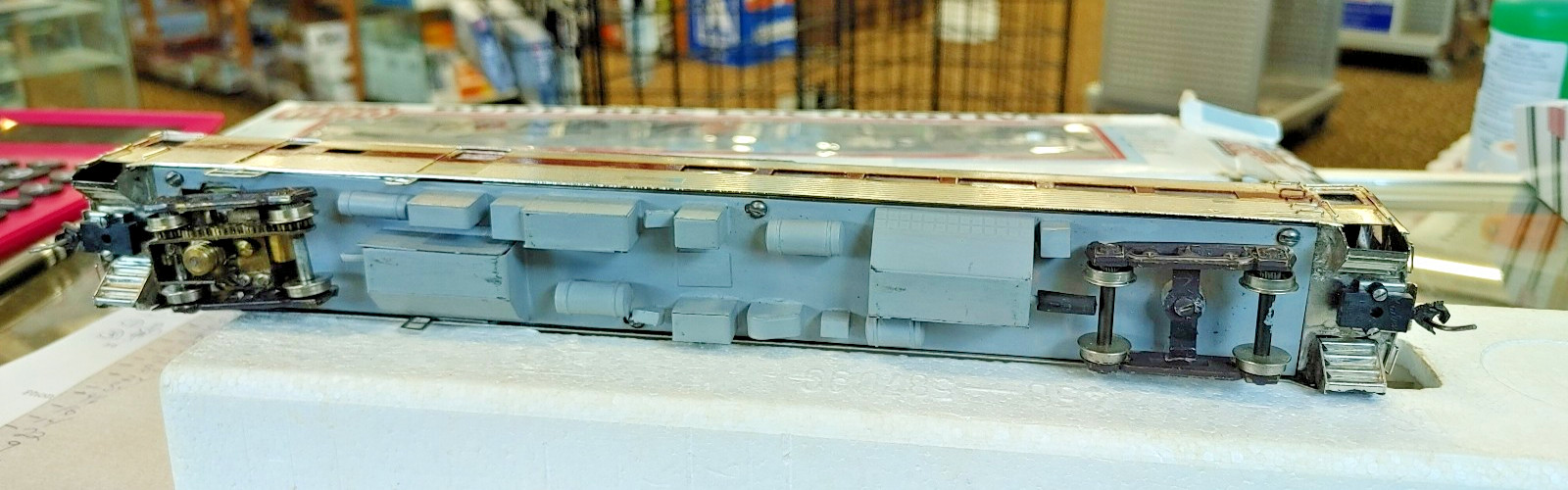 NJ Custom HO Brass Powered RDC Locomotive