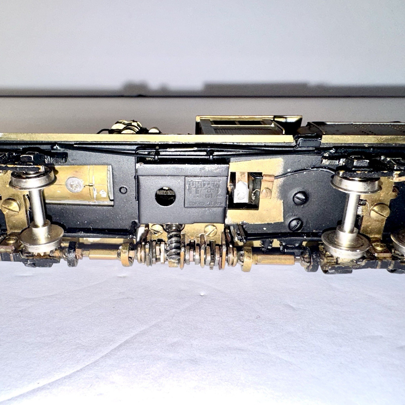 HO UNITED 2-TRUCK SHAY CLASS B GEARED LOGGING LOCOMOTIVE BRASS VINTAGE PFM???