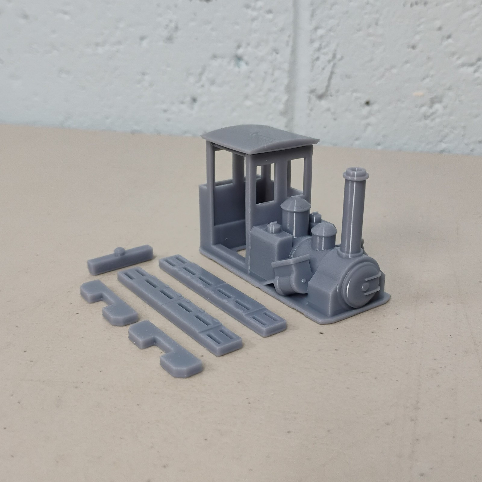 On18 CLIMAX LOCO kit #1. For Kato 11-109 chassis. RESIN 3D print.