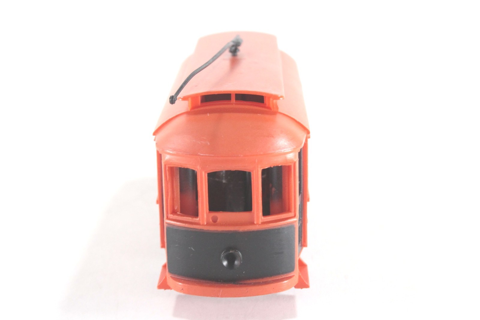 HO Scale Tyco “Broadway” Powered Unlighted Trolley Tested Operates Xlnt Cond