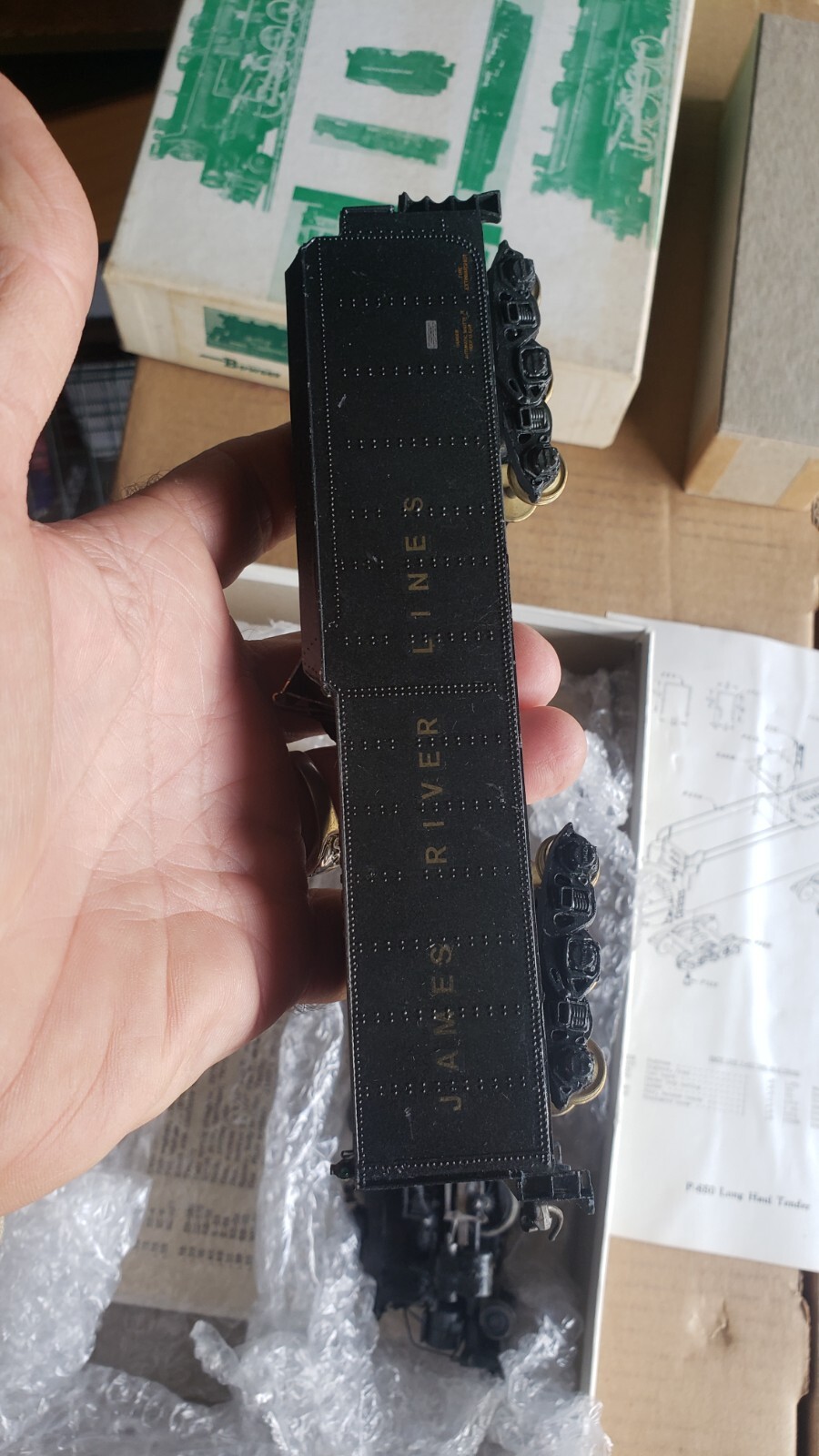 HO Bowser Pennsylvania PRR I-1 Decapod 2-10-0 JRL Steam Locomotive Train IN BOX