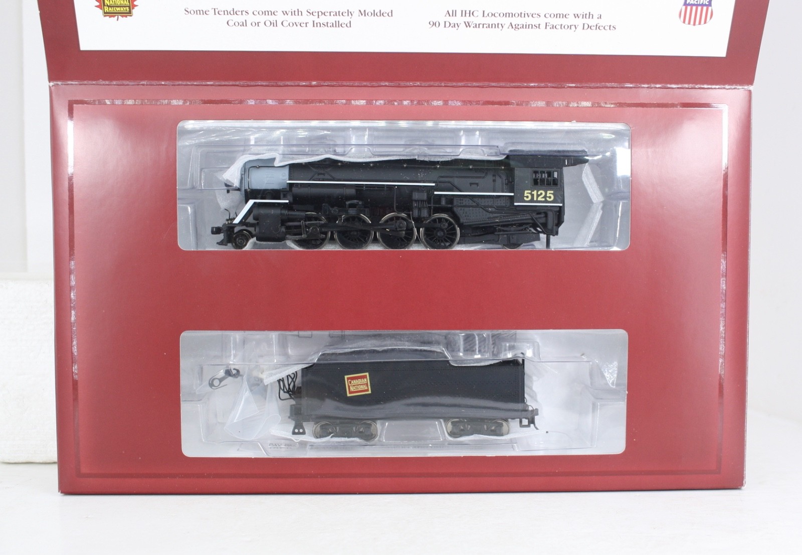 HO Scale IHC Premier 27009 Canadian National 2-8-2 Mikado Command XXV CN 5125