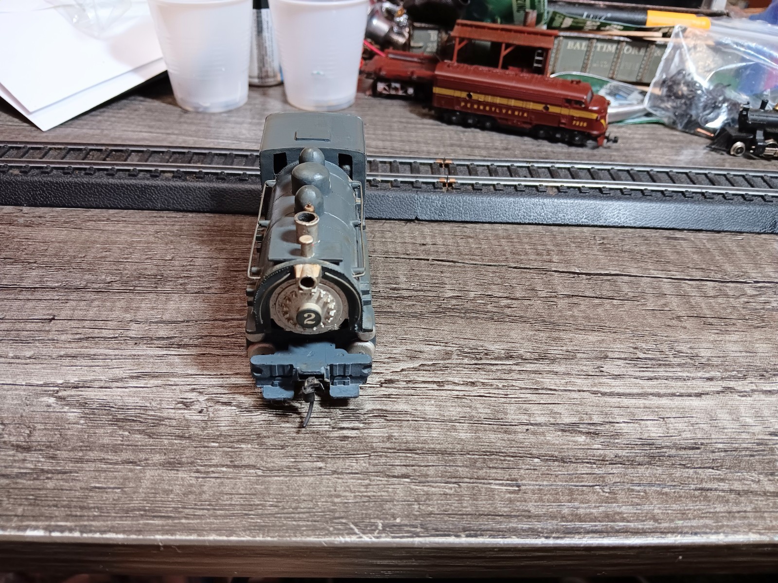 HO MVL 2 0-4-0 Steam Locomotive – Runs F&R