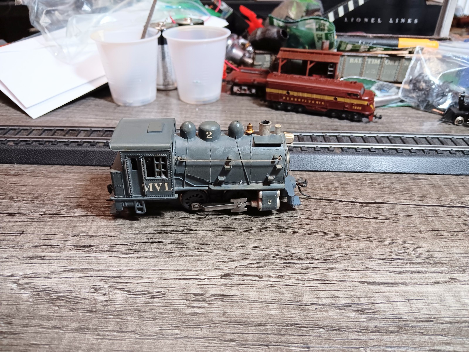 HO MVL 2 0-4-0 Steam Locomotive – Runs F&R