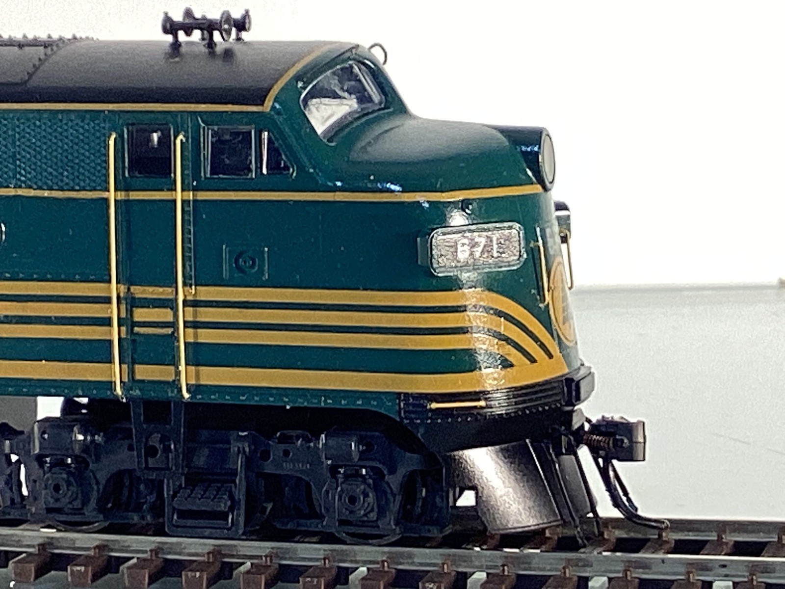 Stewart HObbies HO F3A Phase II Custom Maine Central, Painted & Detailed