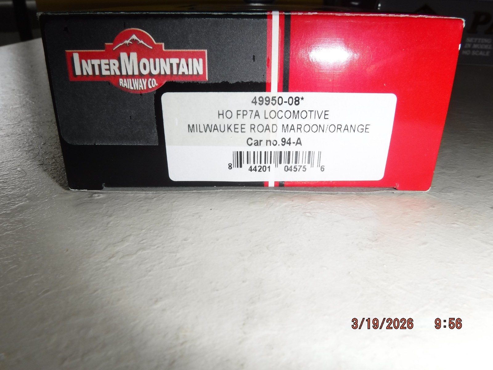INTERMOUNTAIN HO MILWAUKEE ROAD EMD FP7A LOCOMOTIVE #94A DCC EQUIPPED – NOS NEW!