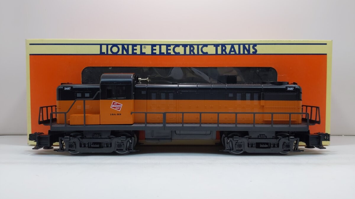 Lionel 6-18833 Milwaukee Road RS-3 Diesel Locomotive #2487 EX/Box