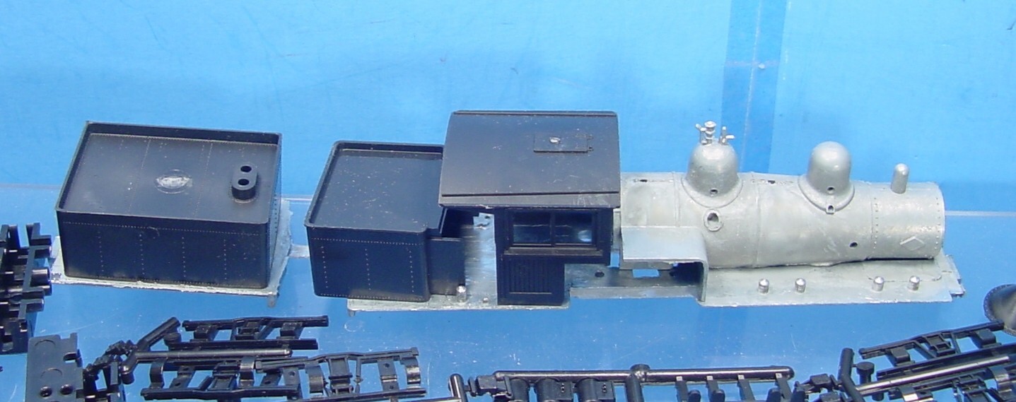HO or HOn3 MDC ROUNDHOUSE 3 TRUCK SHAY LOCOMOTIVE KIT WISEMAN MODEL SERVICES