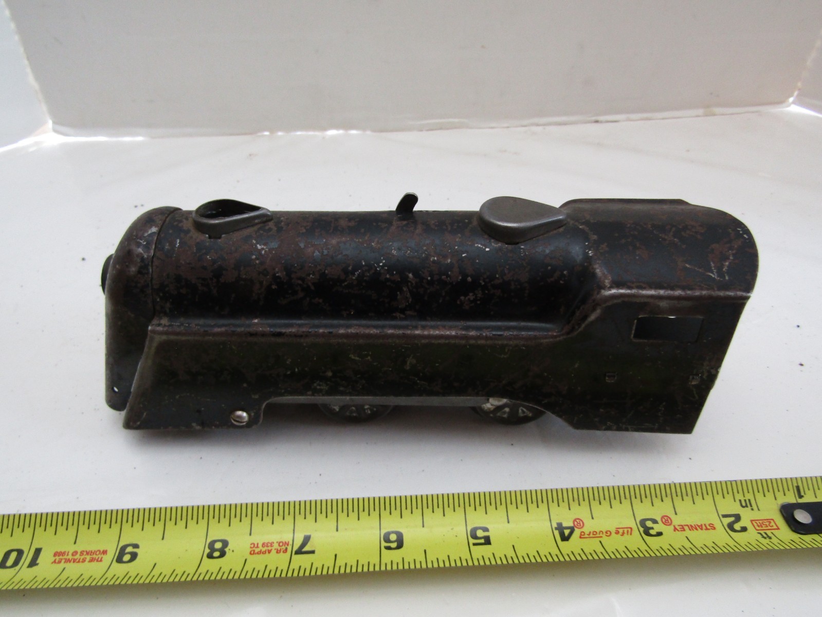 VINTAGE TRAIN O SCALE RAILROAD ENGINE LOCOMOTIVE MARX WINDUP WIND UP
