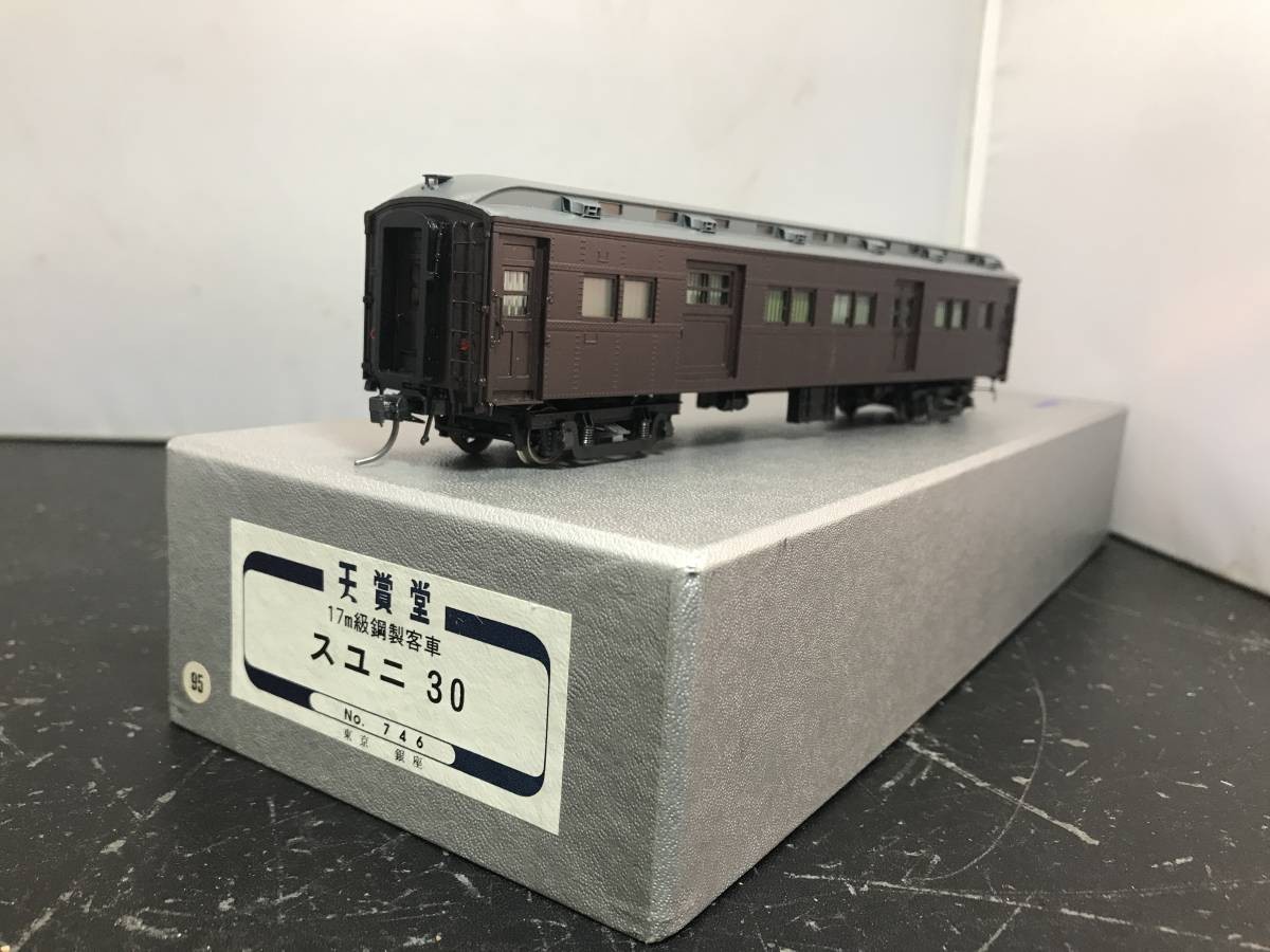 Model Train Tenshodo 1998 Suuni 30 746 1/80 16.5mm Finished Product with Box