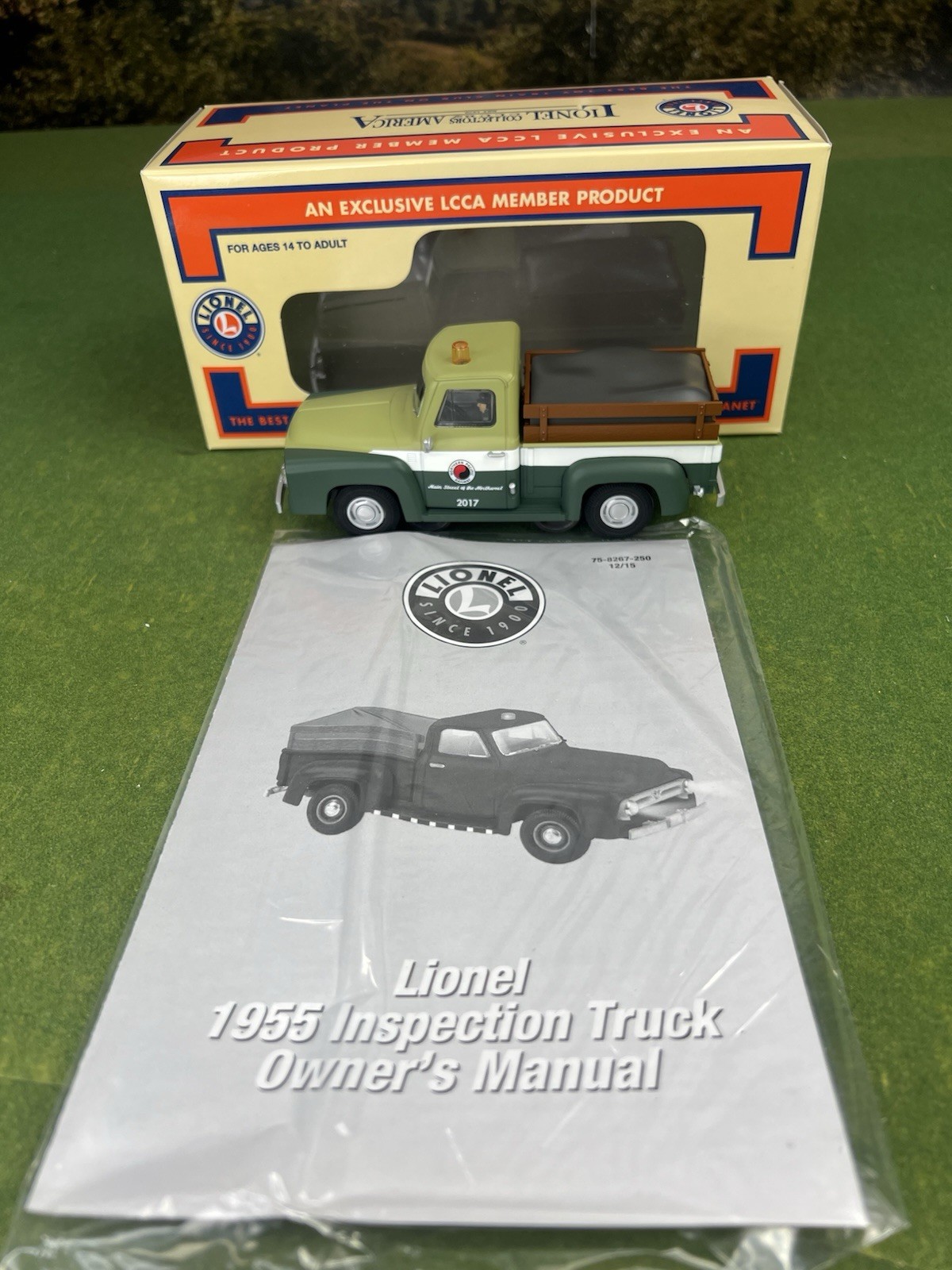 LIONEL 6-58270 NORTHERN PACIFIC RAILWAY LCCA BANQUET 2017 INSPECTION TRUCK MINT!