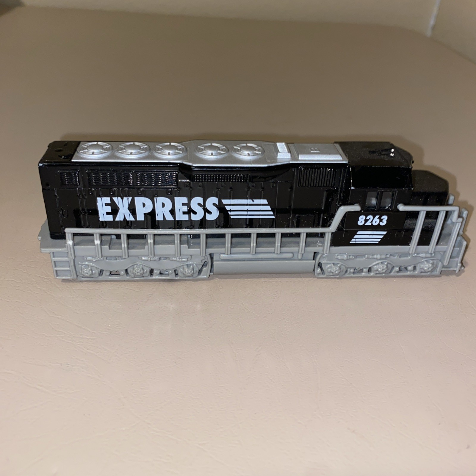 Express Black Locomotive #8263