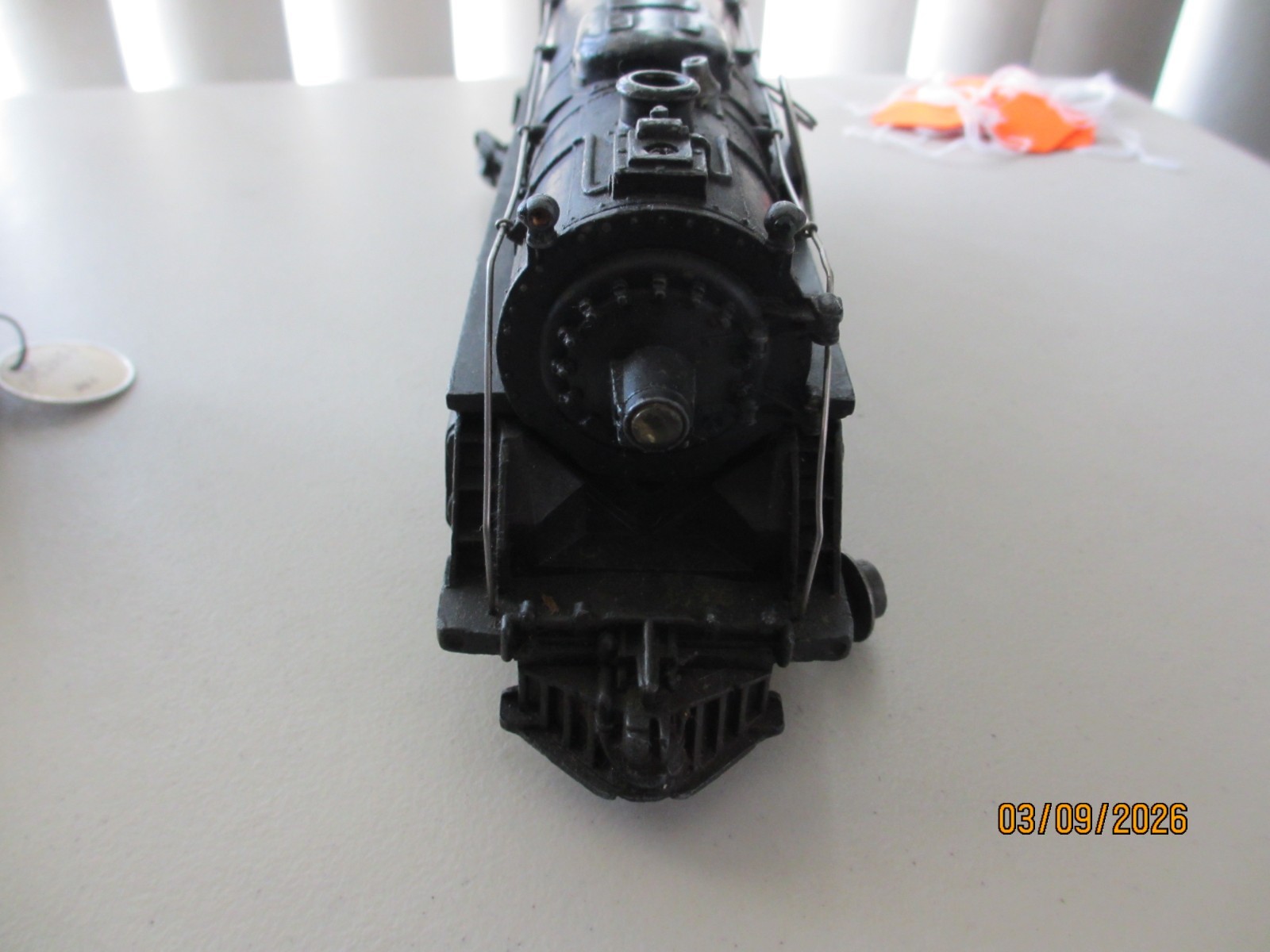 1952 LIONEL O GAUGE 2056 HUDSON STEAM LOCOMOTIVE WITH 2046W TENDER