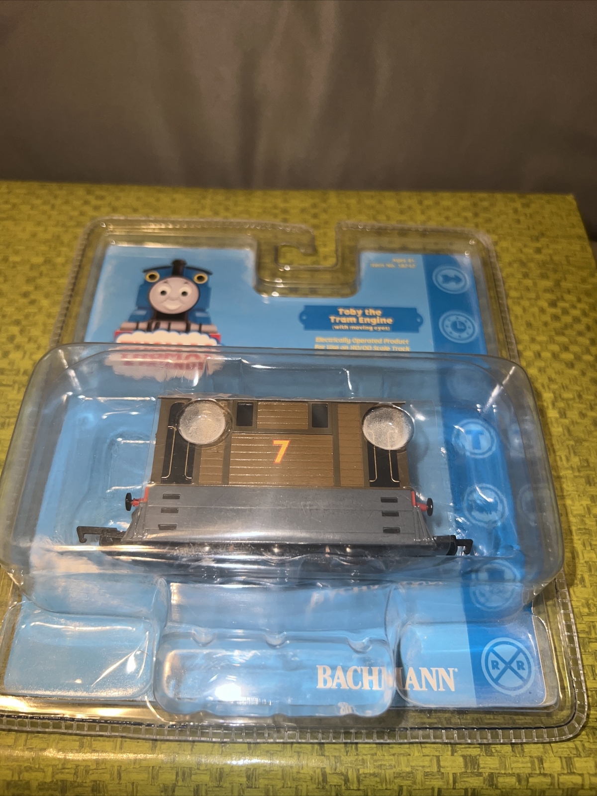 Bachmann HO Scale Thomas & Friends Toby The Tram Engine W/ Moving Eyes #58747