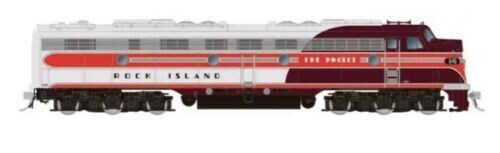 Rapido HO Scale ~ New 2024 ~ EMD E8 ~ Rock Island #646 ~ ESU LokSound DCC 28562
