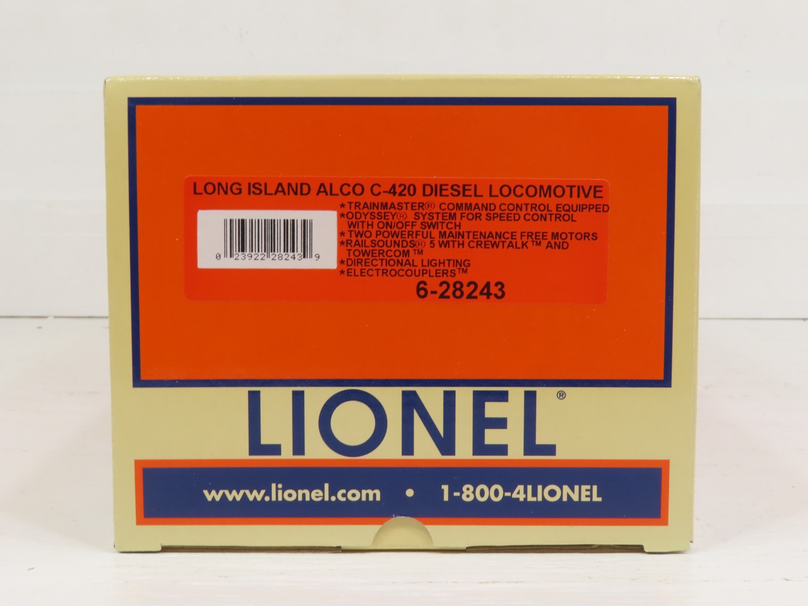 Lionel 6-28243 Long Island Alco C-420 Locomotive LN