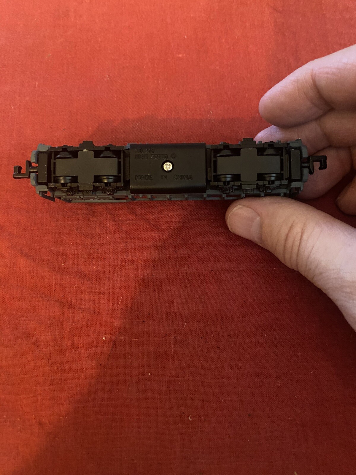 SOUTHERN PACIFIC N SCALE LOCOMOTIVE 9725 HIGH SPEED METAL PRODUCTS USED UNTESTED
