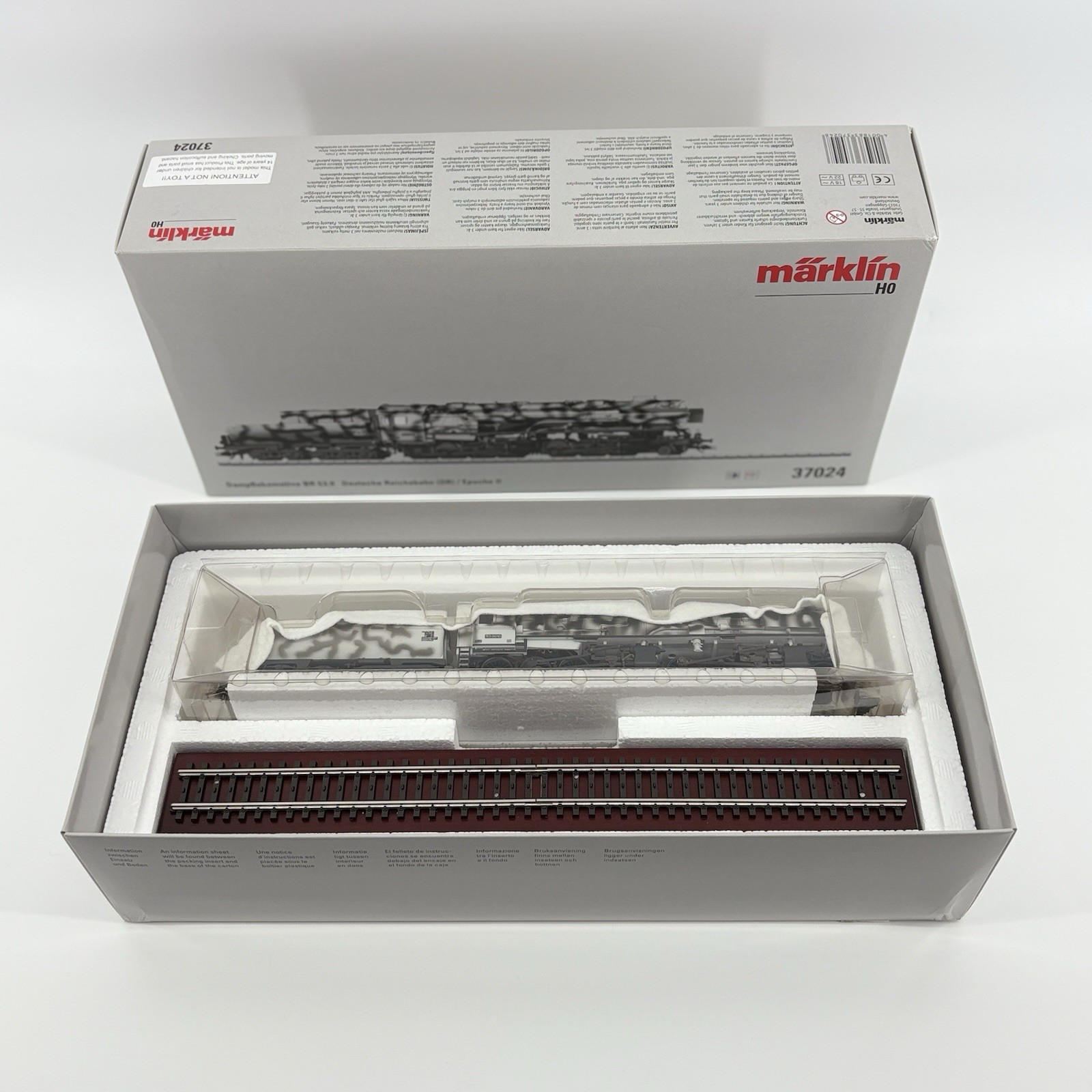 “Marklin 37024 BR 53.0 DR “”Borsig”” Locomotive MFX w/Sound HO Scale BRAND NEW!!