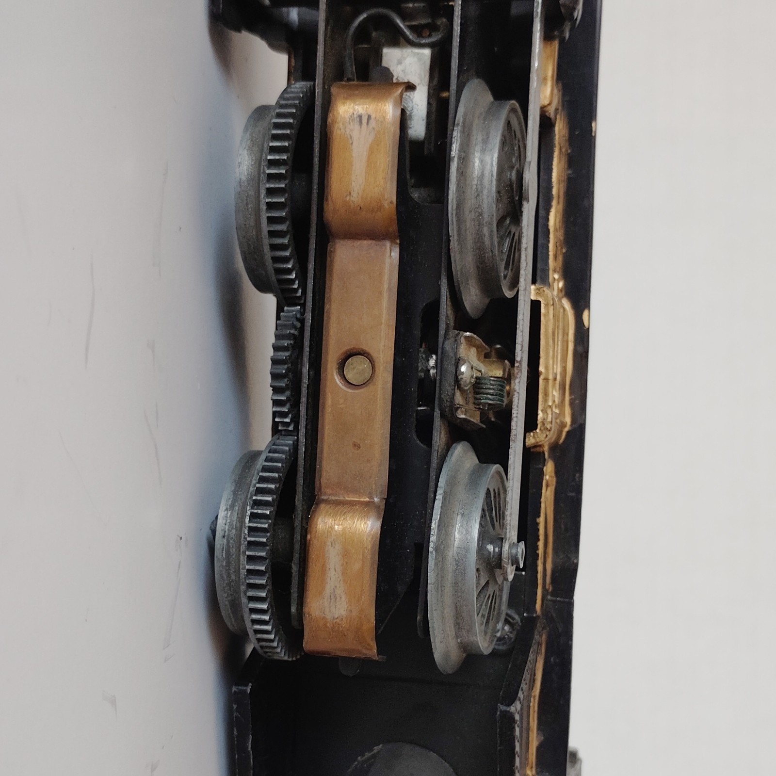 HO Gauge Steam Locomotive 400 Black/Gold 2-Rail DC Analog Control