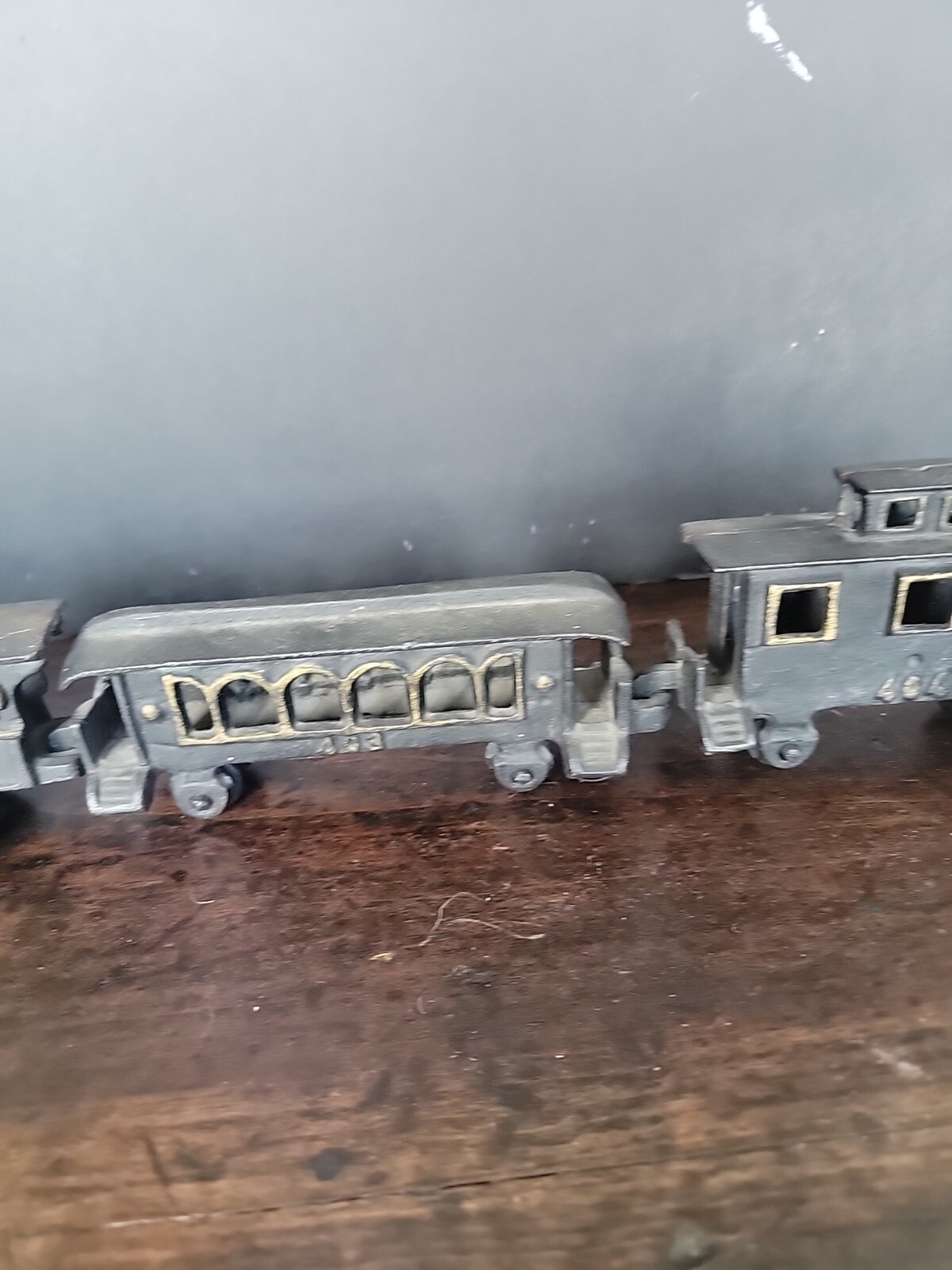 Cast Iron Train Locomotive Tender Baggage Coach caboose Taiwan msr Reproduction