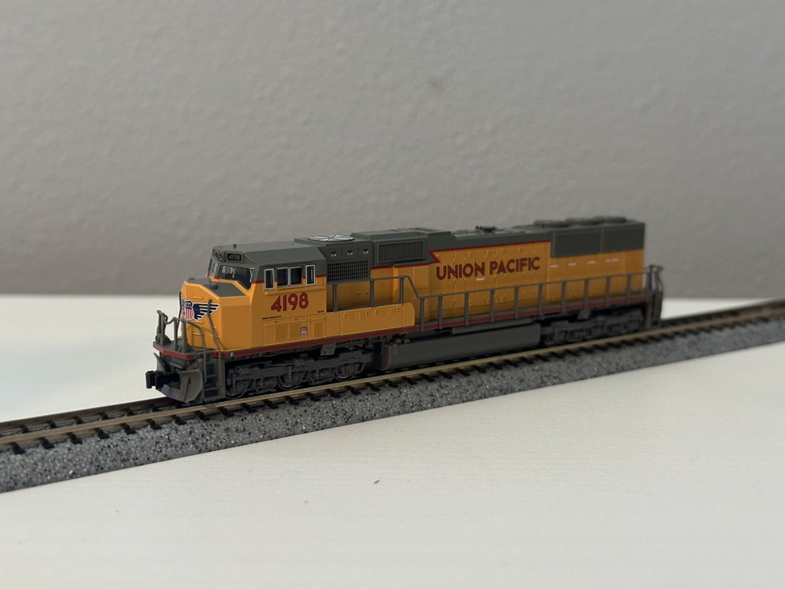 Union Pacific SD70M Lot – KATO N Scale Flat Radiator Diesel Locomotives Rare