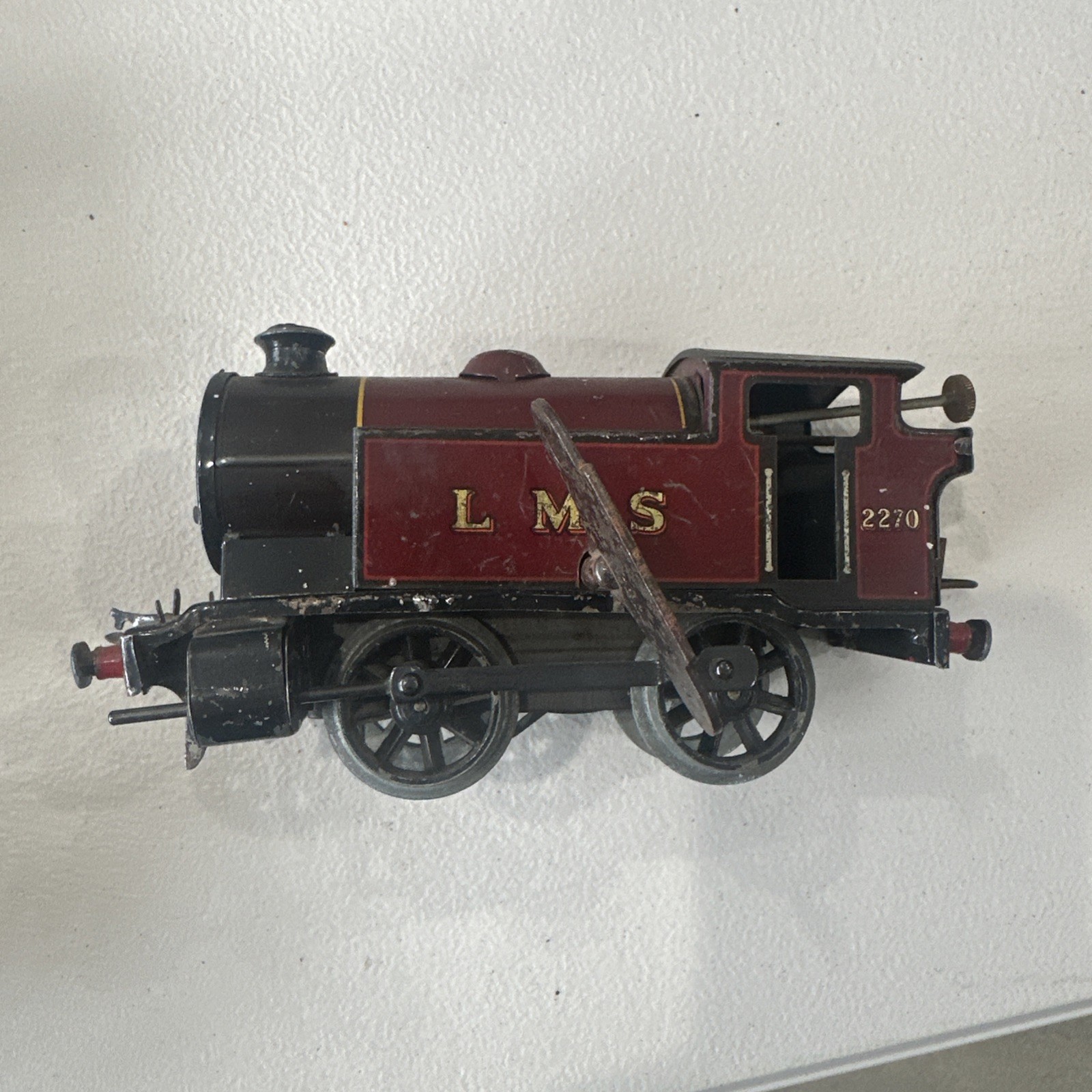 Vintage Hornby Series O Gauge LMS No. 2270 Type 101 Locomotive Clockwork Train